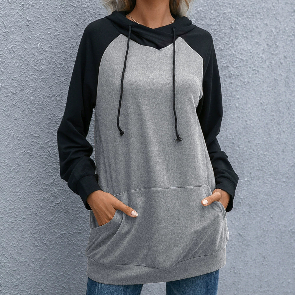 Kuschelhoodie Lockere Passform Weiches Material Kapuze