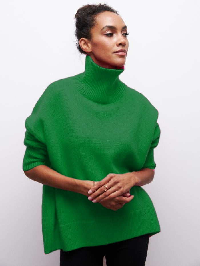 Große Strickkleid Übergröße Weich