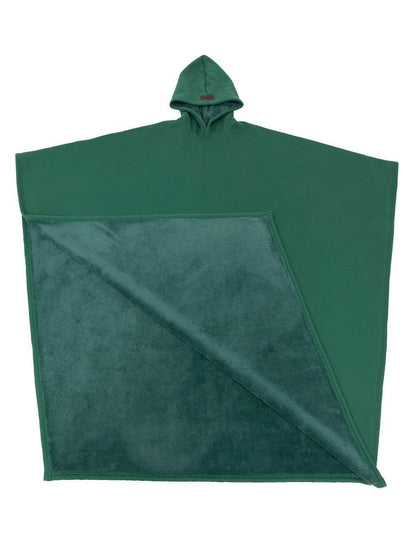 Damen Kuschel Poncho Weich Fleece Überwurf