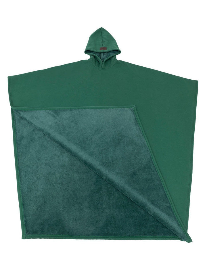 Damen Kuschel Poncho Weich Fleece Überwurf