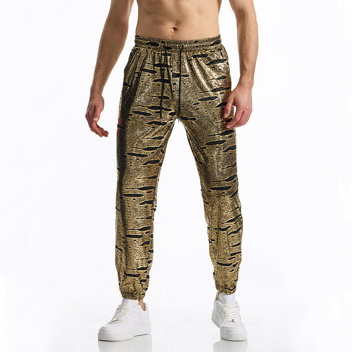 Herren Jogginghose Elegant Metallic Design