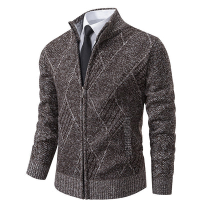 Herren Strickjacke Slim Fit Modernes Design