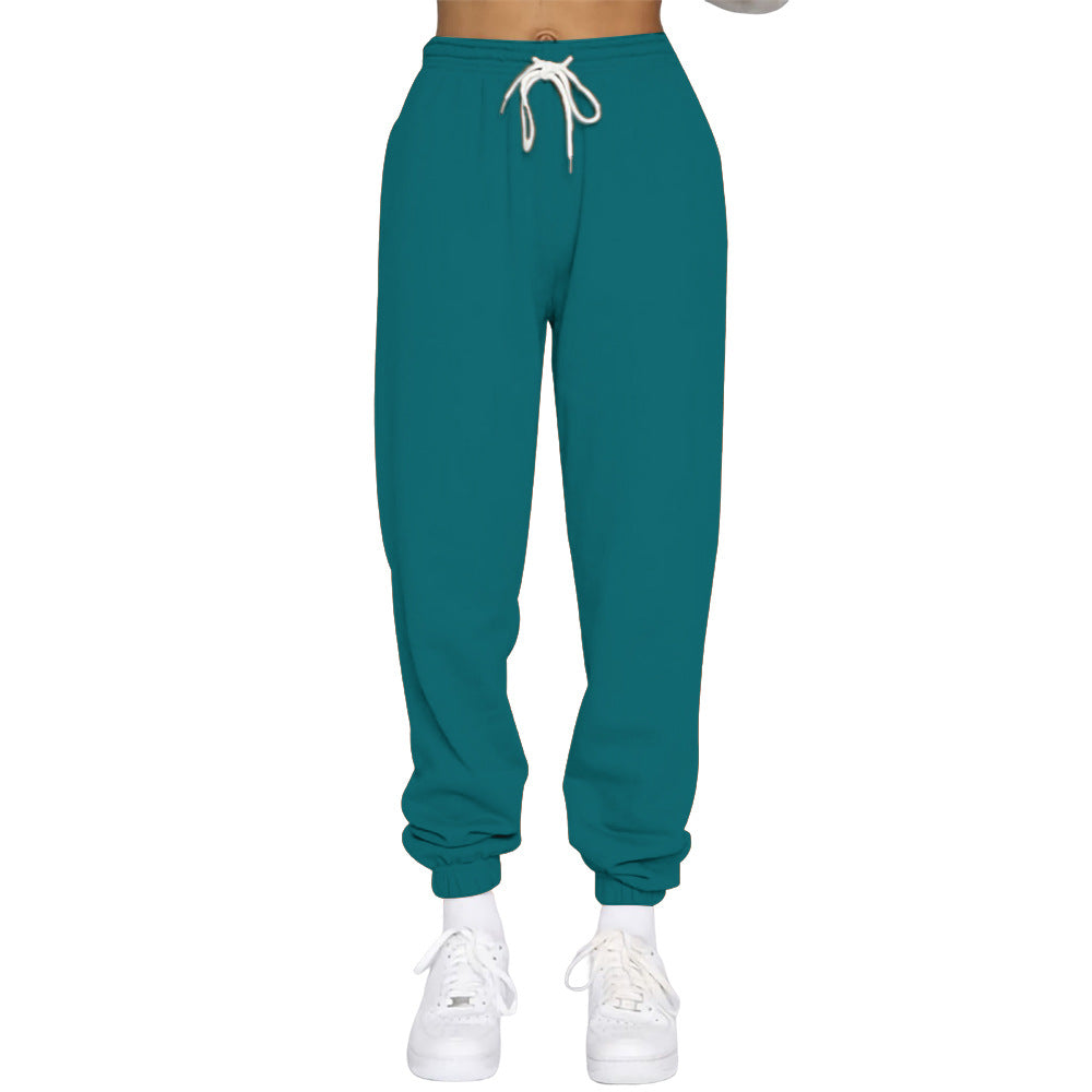 Damen Jogginghose Bequem Elastisch