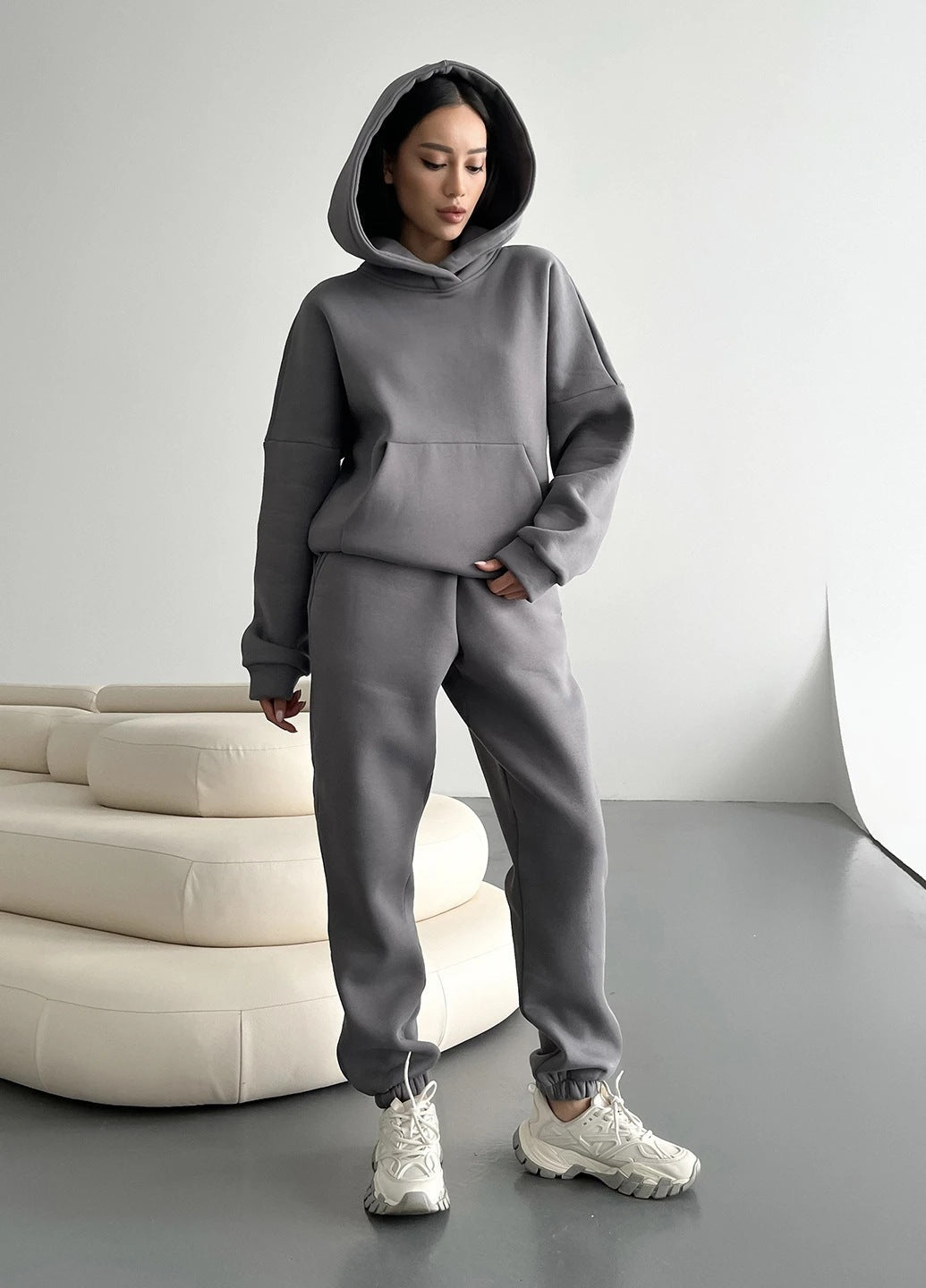 Damen Hoodie Set Wellness Wear Soft
