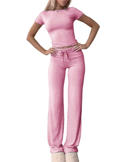 Damen Lounge Set Figurbetonter Style Bequem