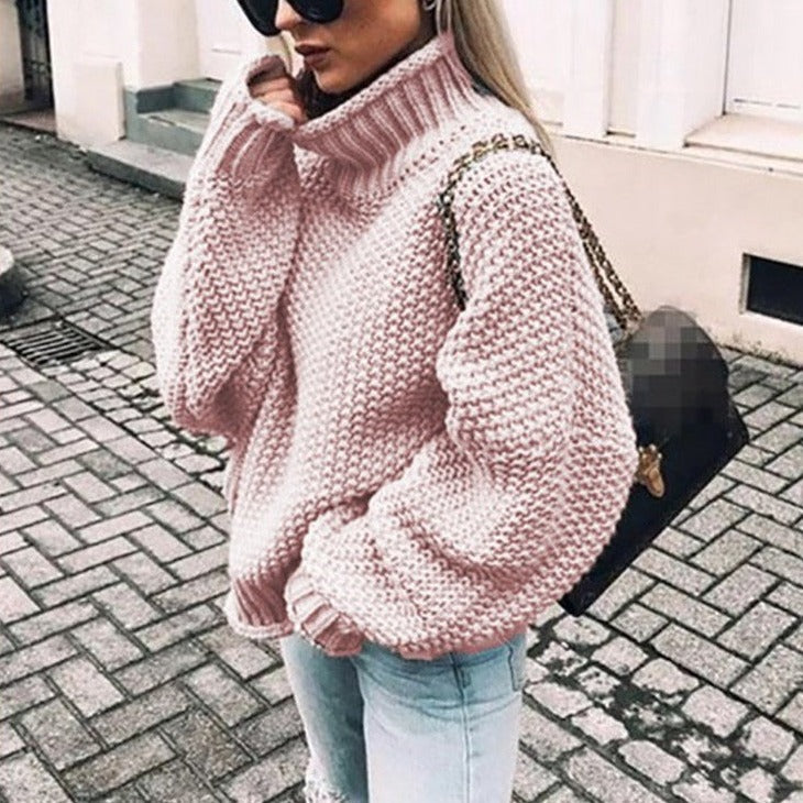 Stylische Pullover Damen Oberteil