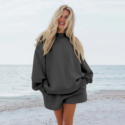 Damen Oversize Sweatshirt Großzügig Komfortabel