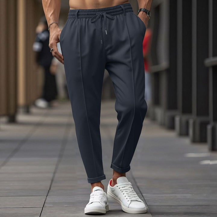 Herrenhose Bequem Elastisch Baumwolle