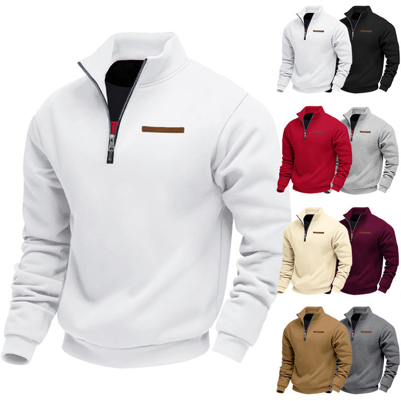 Herren Pullover Kapuze Modern Style Hochwertig - IdealeKleiden