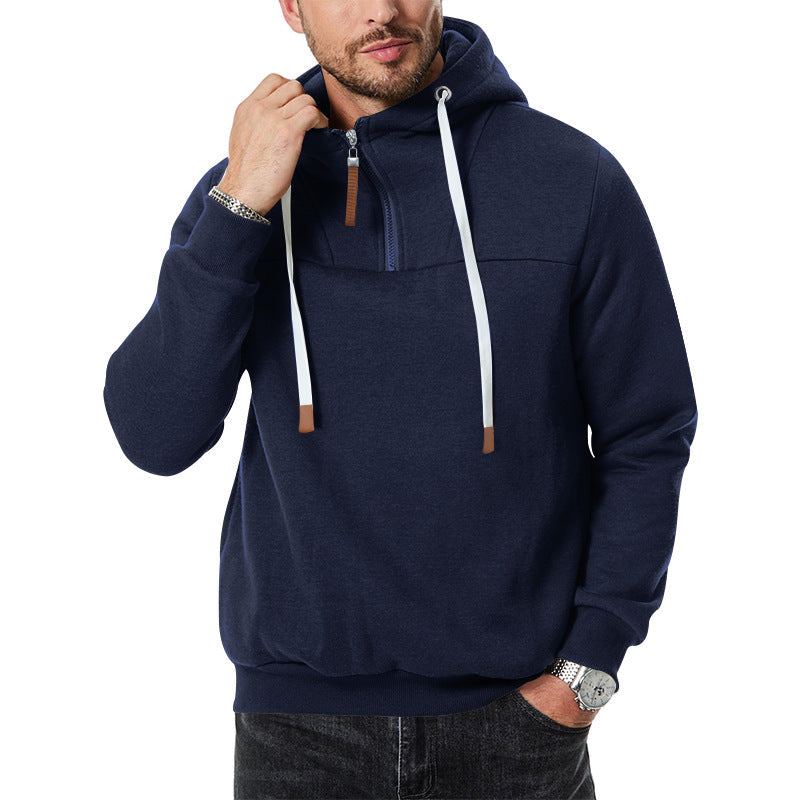Herren Sport Hoodie Modern Reißverschluss Design