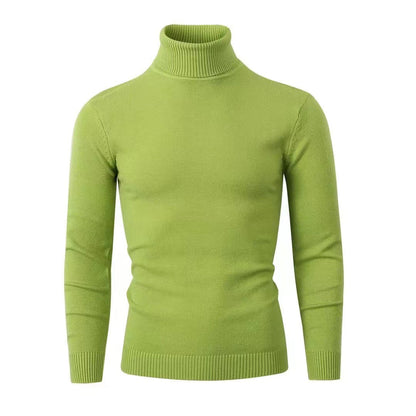 Herren Rollkragenpullover aus Baumwolle Elegantes Design