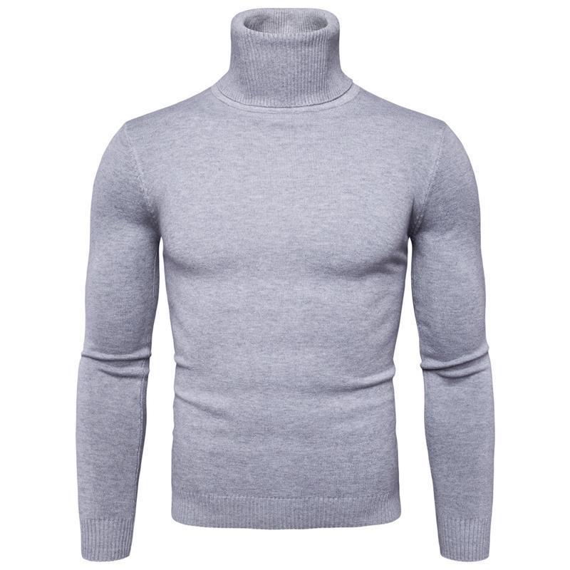 Herren Pullover Merinowolle Warm Elegant