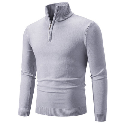 Herren Pullover Modern Kurz Reißverschluss