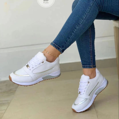Damen Laufschuhe Sportlich Leicht Atmungsaktiv