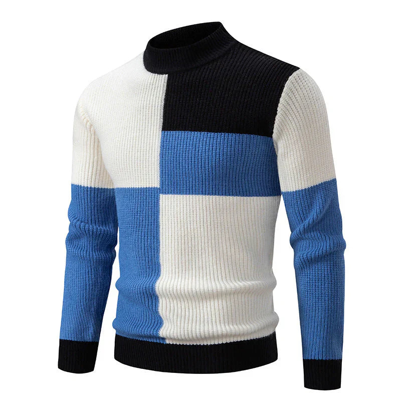 Herren Strickpullover Grafik Muster Modern