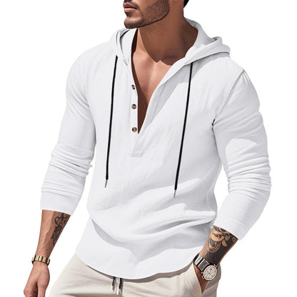 Herren Hoodie Lässig Moderner Schnitt