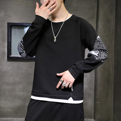 Herren Sweatshirt Trendy Einzigartig Druckdesign