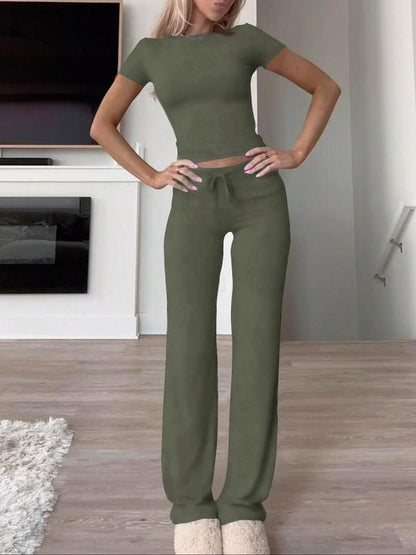 Damen Lounge Set Figurbetonter Style Bequem