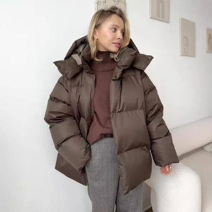 Elegante Winterjacke Damen Warm und Klassisch