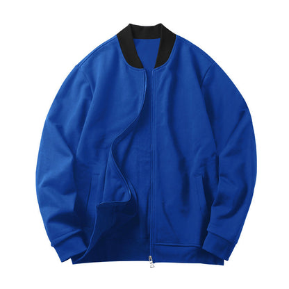 Herren Sportjacke Bomber Modern Elastisch