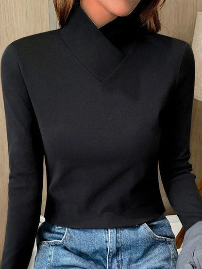 Eleganter Rollkragenpullover Damen Hochwertig