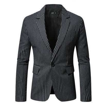 Herren AnzugjackeModern Streifen Design