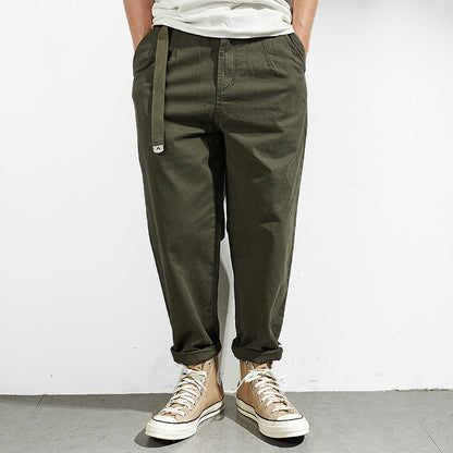 Herren Cargo-Hose Bequem Elegant Mit Verstellbarem Bund - IdealeKleiden