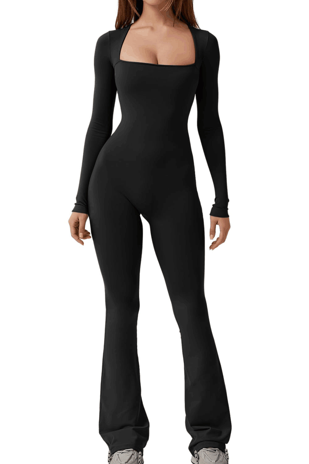 Damen Overall Großes Design Weites Bein