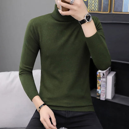 Herren Rollkragenpullover Bequem Modern