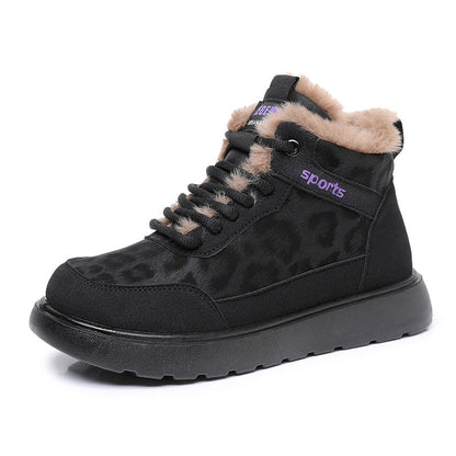 Damen Winter Sneaker Warm Isoliert Rutschfest