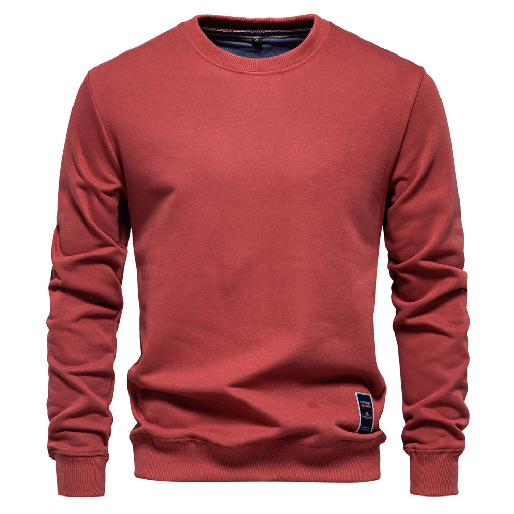 Herren Sweatshirt Klassisch Rundhals Modern Style