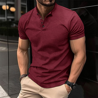 Herren Poloshirt Kurzarm Modern Style
