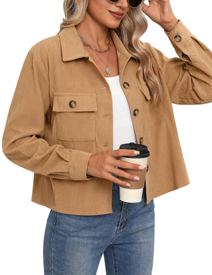 Bequeme Cordjacke Relaxed Style