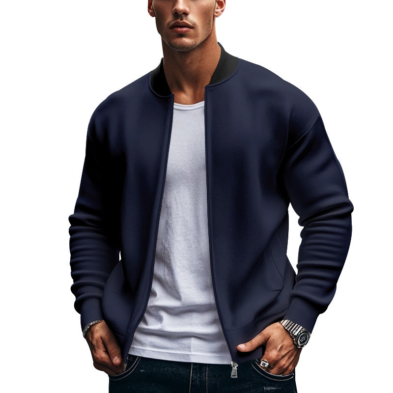 Herren Bomberjacke Sportlich Moderner Style