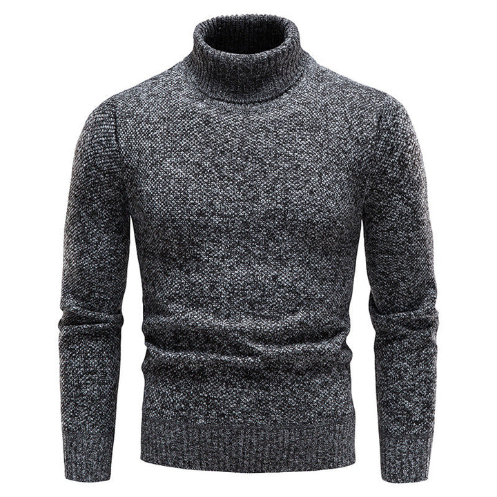 Herren Rollkragenpullover Weich Bequem Kaschmir