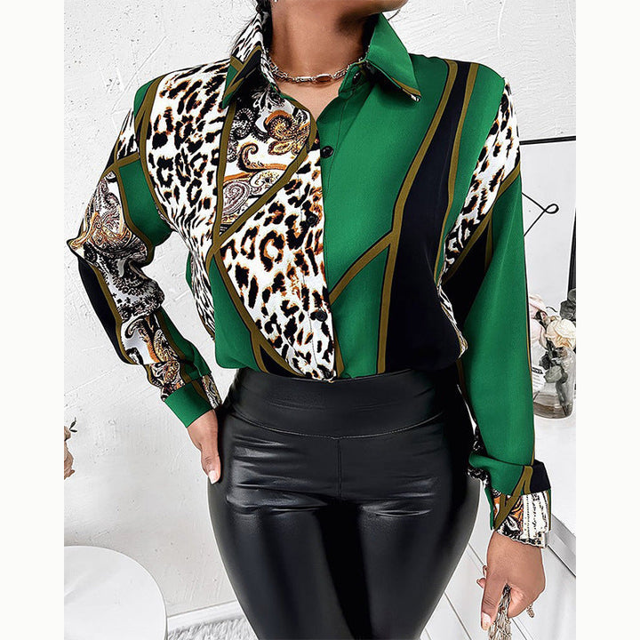 Damen Langarmshirt Elegantes Design - IdealeKleiden