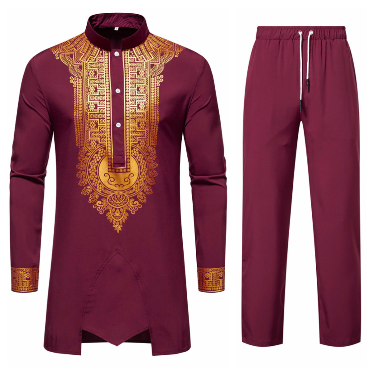 Herren Anzug Set Elegant Muster Exklusiv
