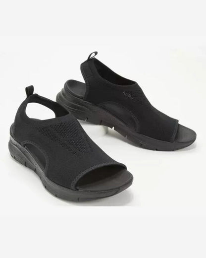 Bequeme Damen-Sandalen Sommer Offene Zehen