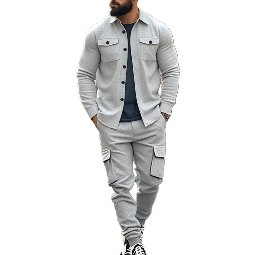 Herren Casual-Set: Bequeme Hose &amp; Lässiges Hemd