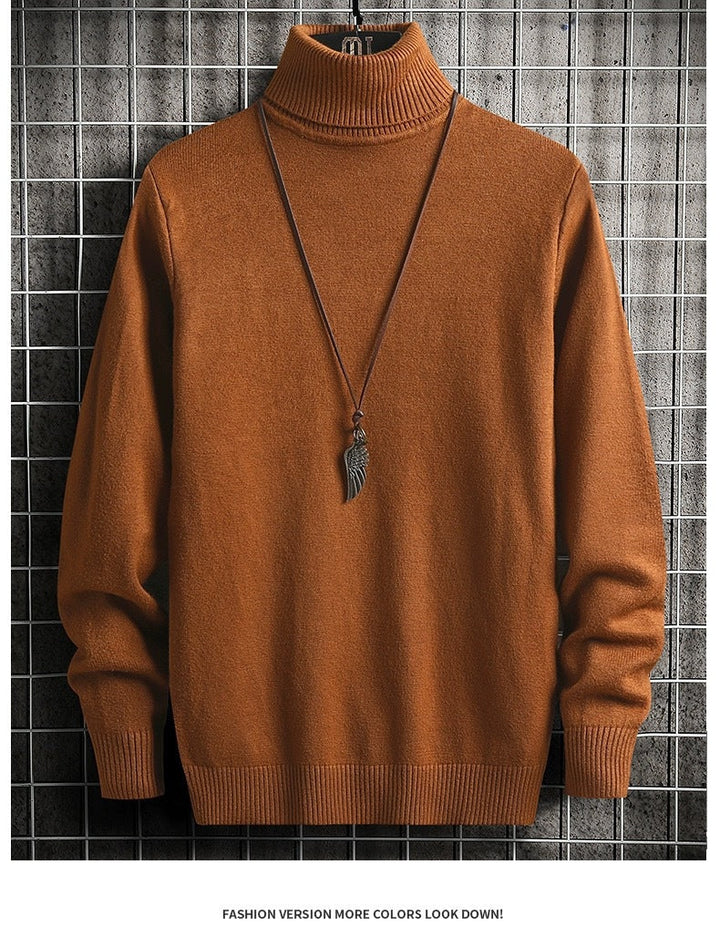 Herren Rollkragenpullover Bequem Modern