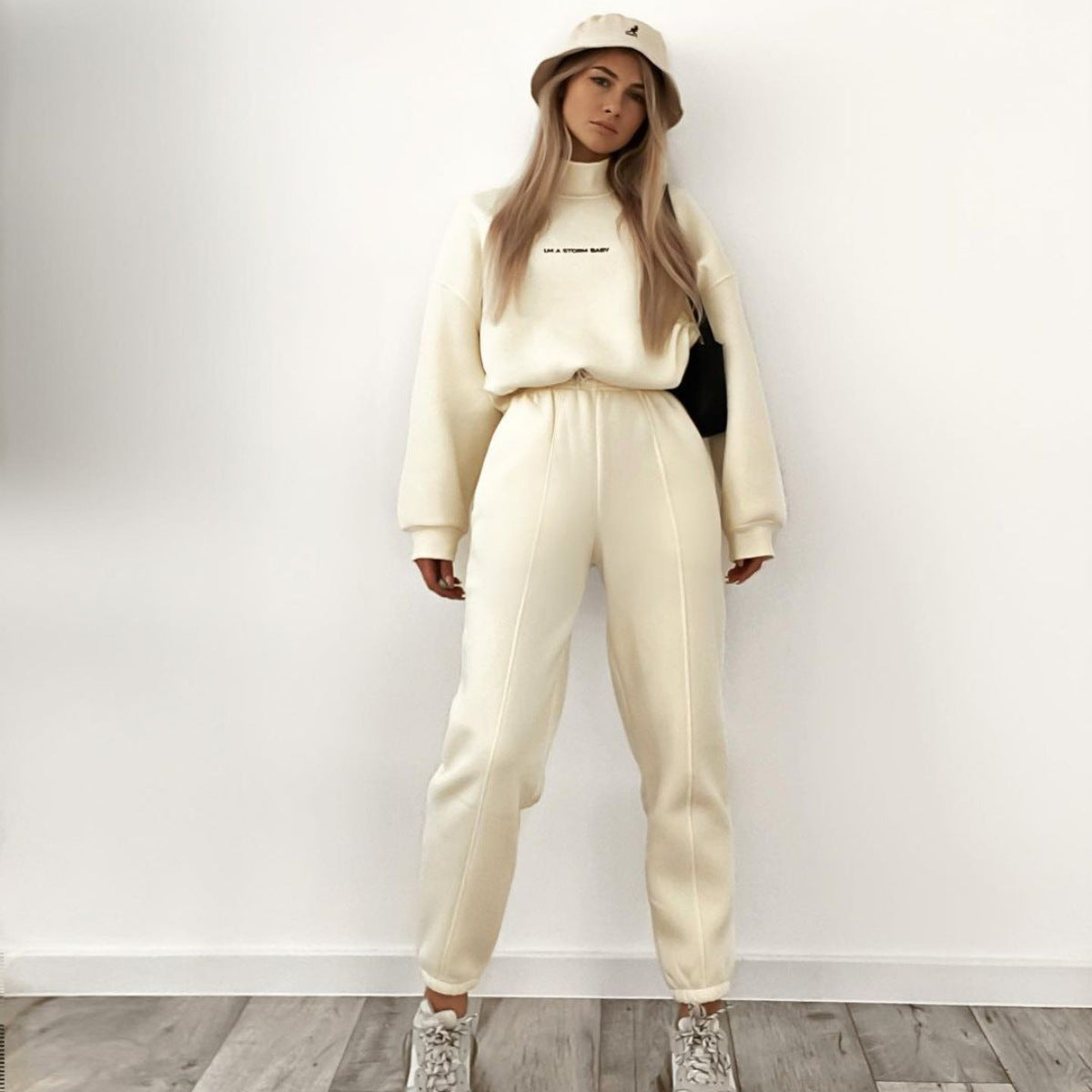Damen Sportanzug JoggingSet Bequem Oversized