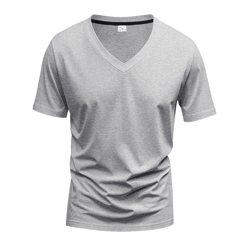 Herren T-Shirt V-Ausschnitt Leicht atmungsaktiv