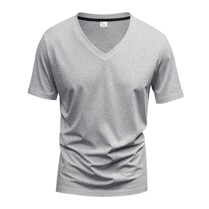 Herren T-Shirt V-Ausschnitt Leicht atmungsaktiv