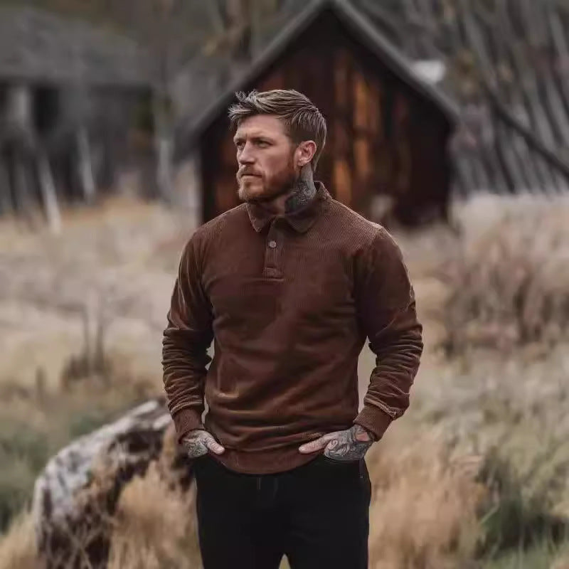 Herren Polo Hemd Klassisch Modern Knopfleiste - IdealeKleiden
