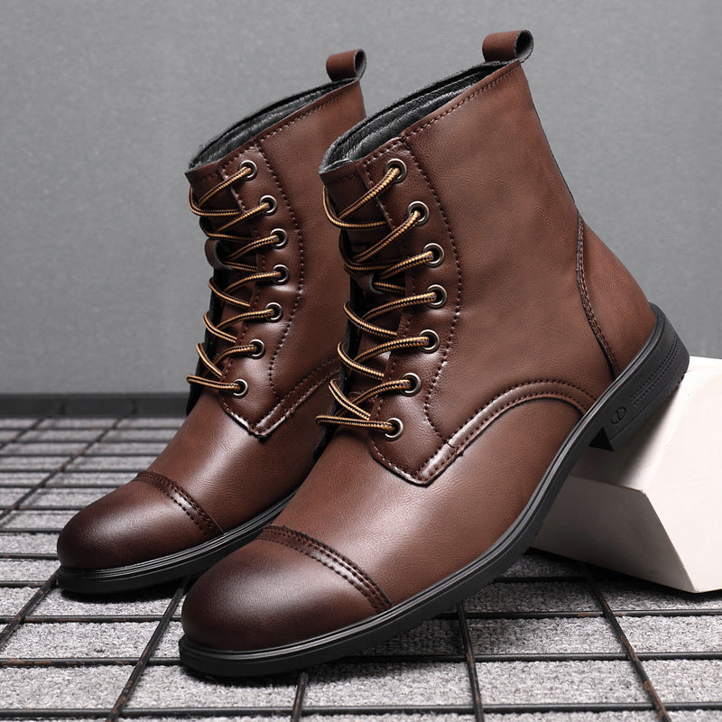 Herren Stiefel Schnürfront Hochwertig - IdealeKleiden