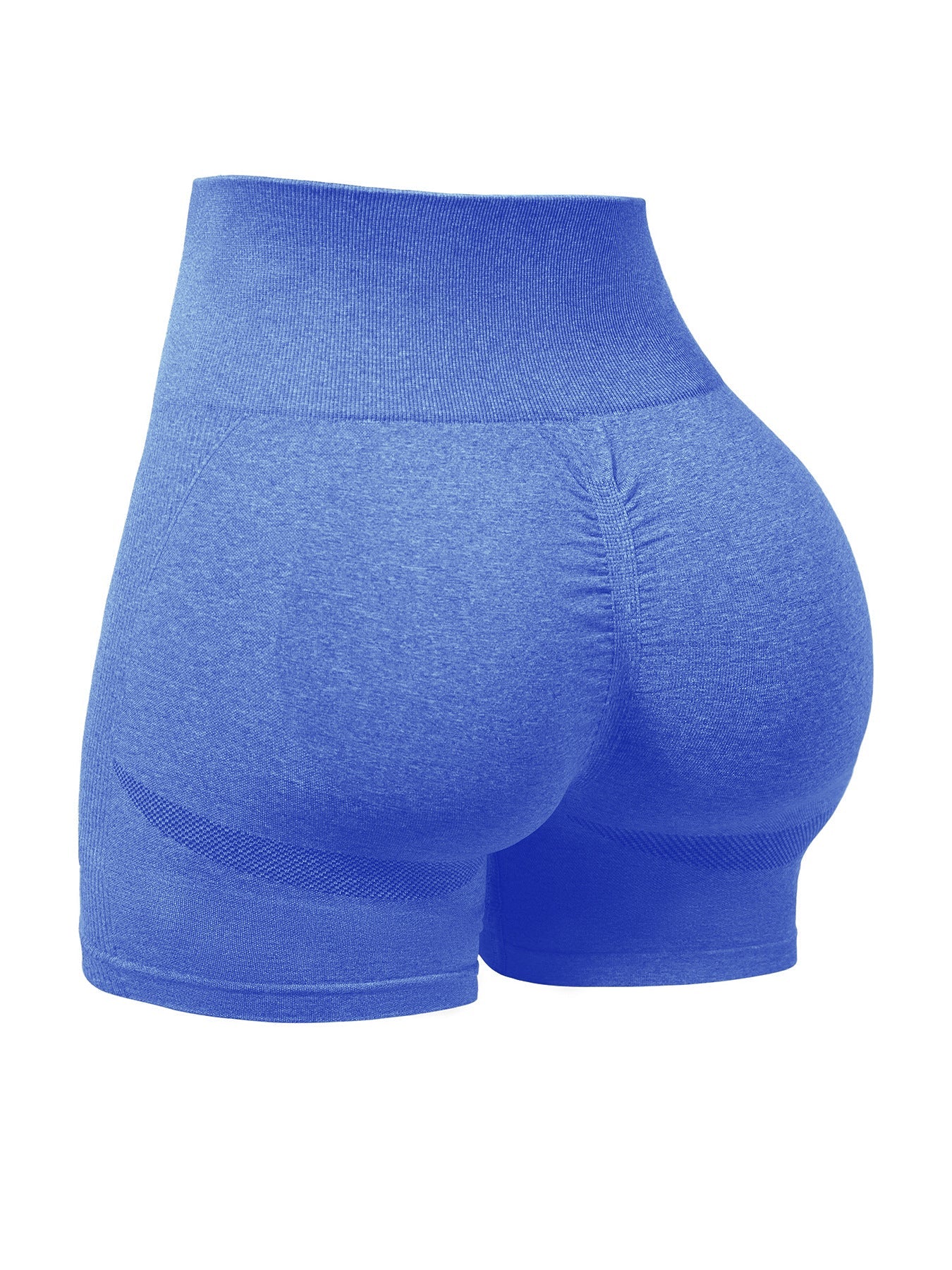 Damen Fitness Shorts Hoch Tailliert Komfortabel
