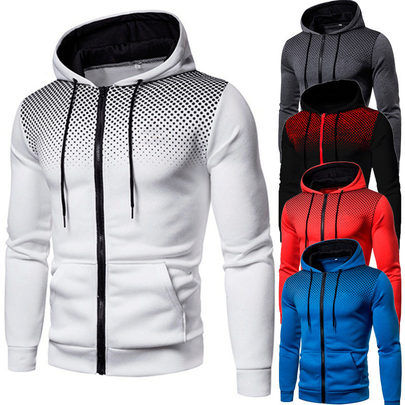 Herren Sportpullover Atmungsaktiv Kapuze Funktionstextil - IdealeKleiden