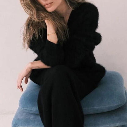 Weicher Damen Cardigan Kuschel Look