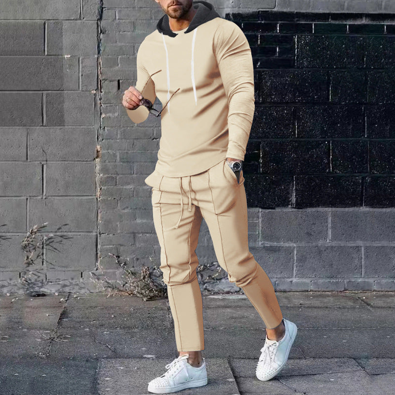 Herren Sportset Hoodie Jogginghosen Trendy