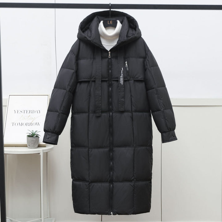 Damen Daunenparka Lang Warm Winter